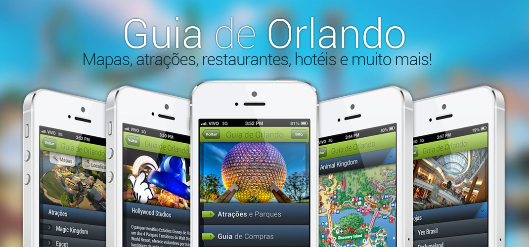 Guia de Orlando - Disponível na AppStore para iPhone e iPod Touch